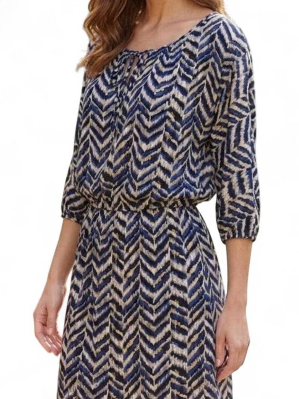 S-Twelve Printed Dress